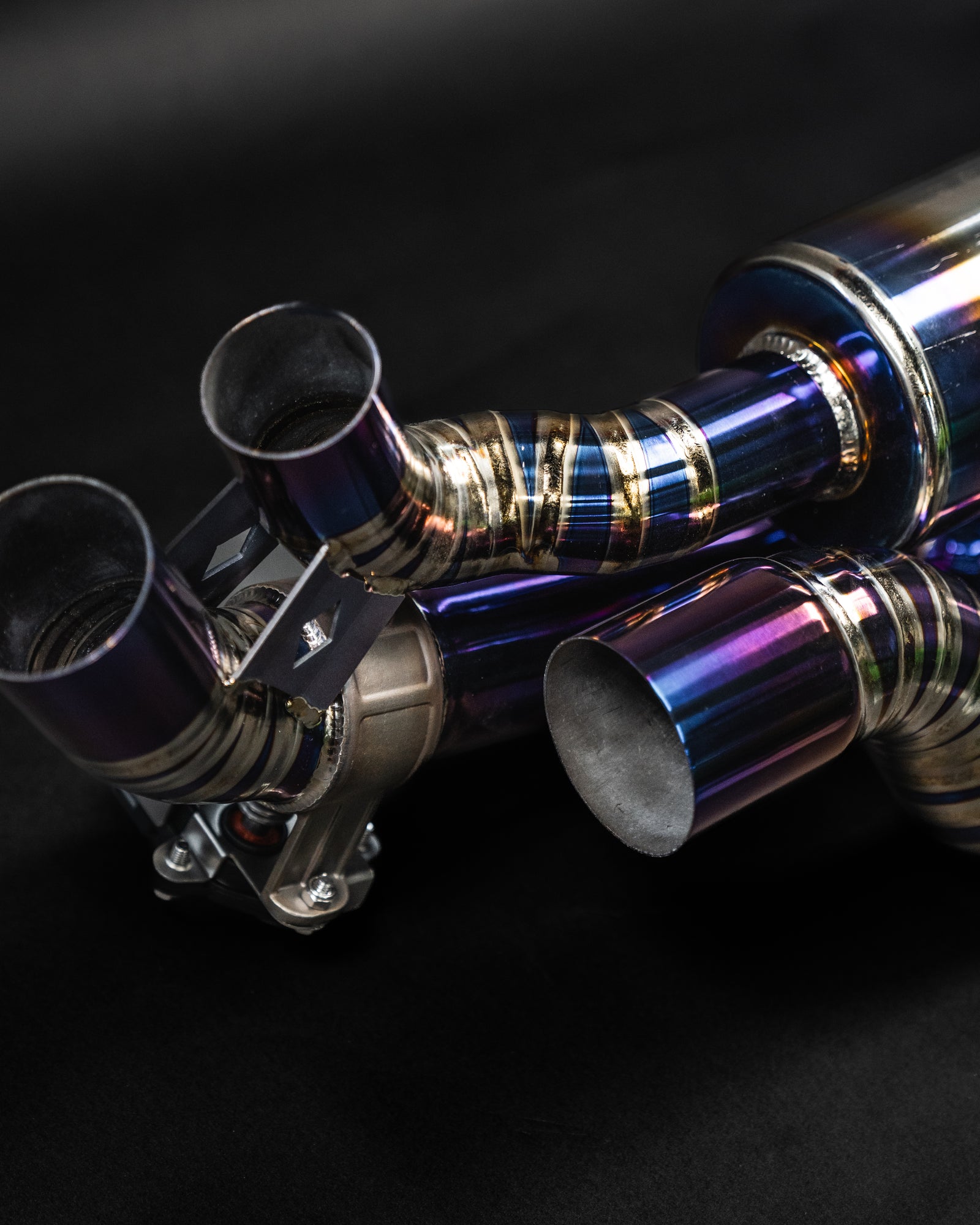 PORSCHE 911 TURBO S TITANIUM CAT-BACK EXHAUST