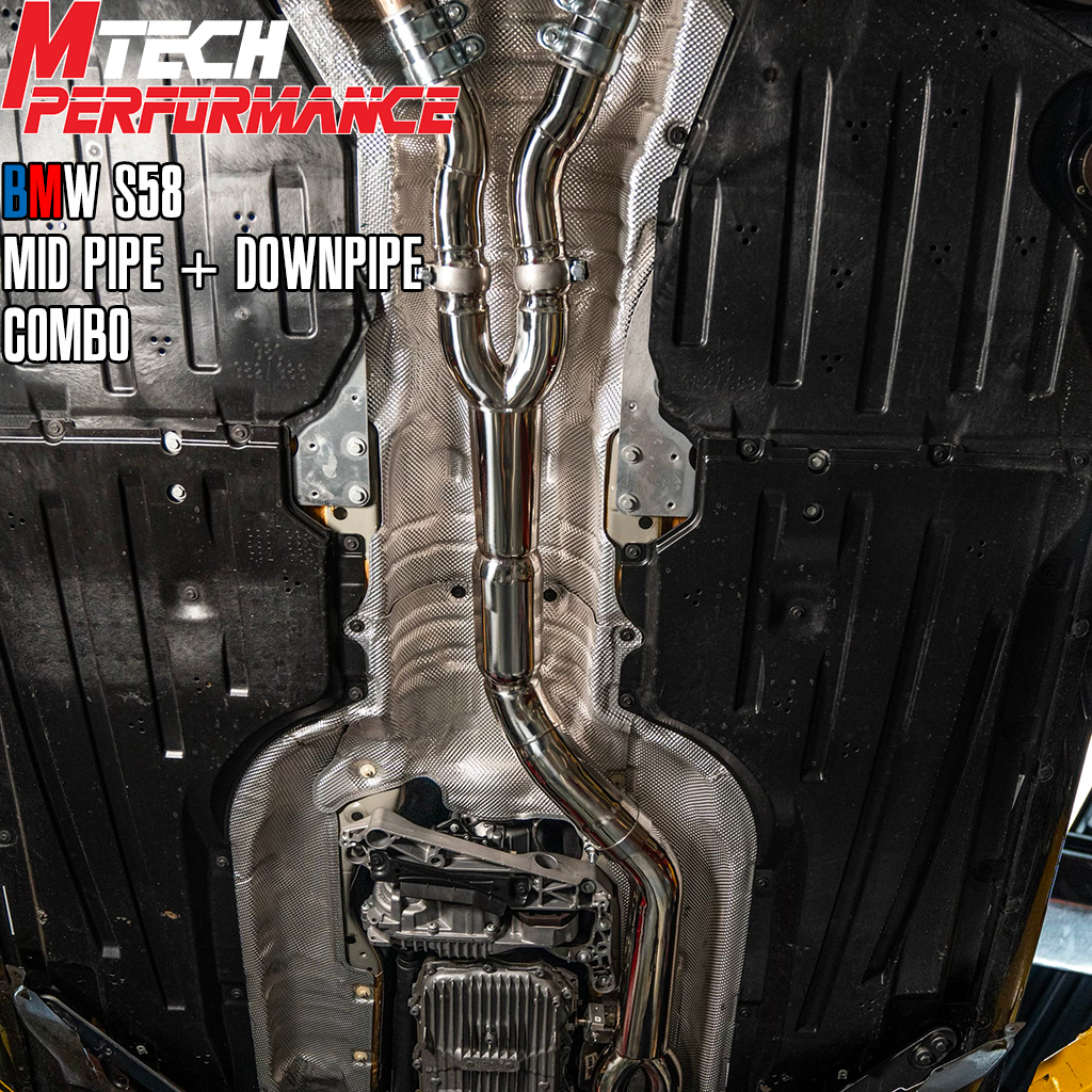 BMW S58 Downpipe - Midpipe Bundle
