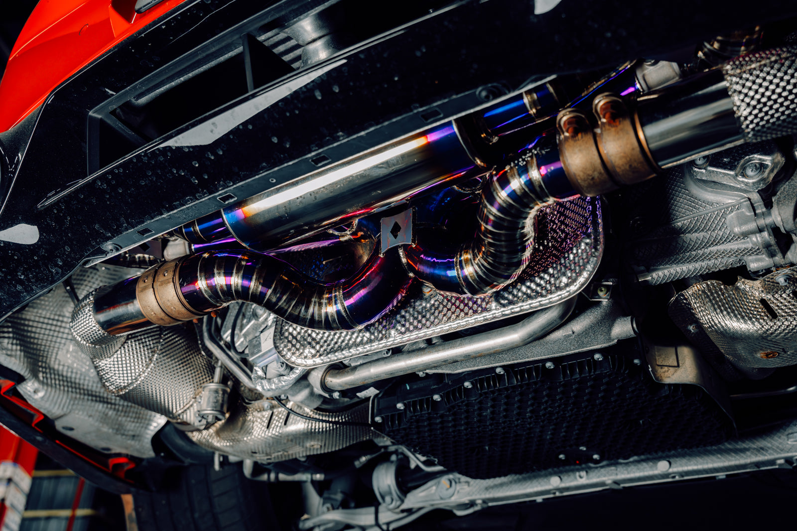 PORSCHE 911 TURBO S TITANIUM CAT-BACK EXHAUST