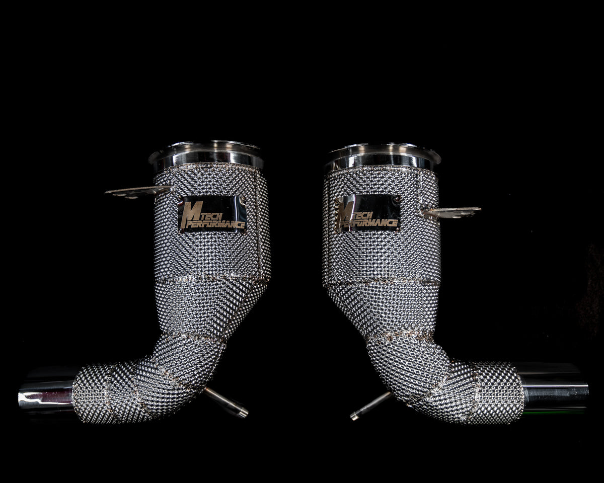 Porsche 992 Carrera Downpipes