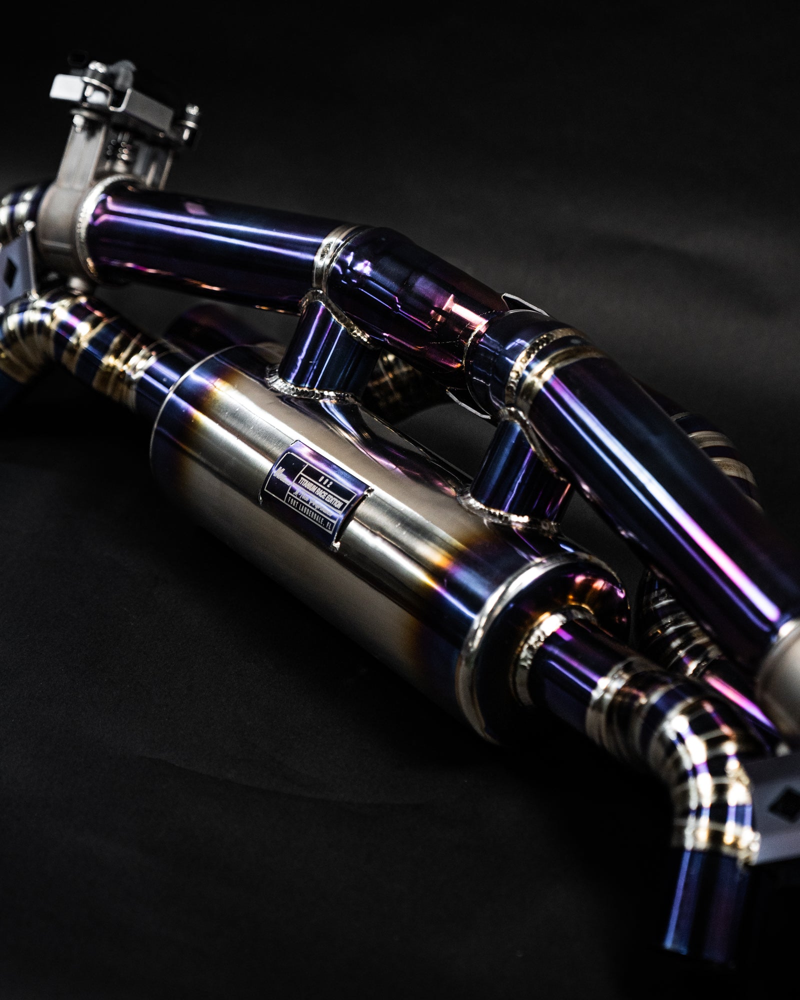 PORSCHE 911 TURBO S TITANIUM CAT-BACK EXHAUST