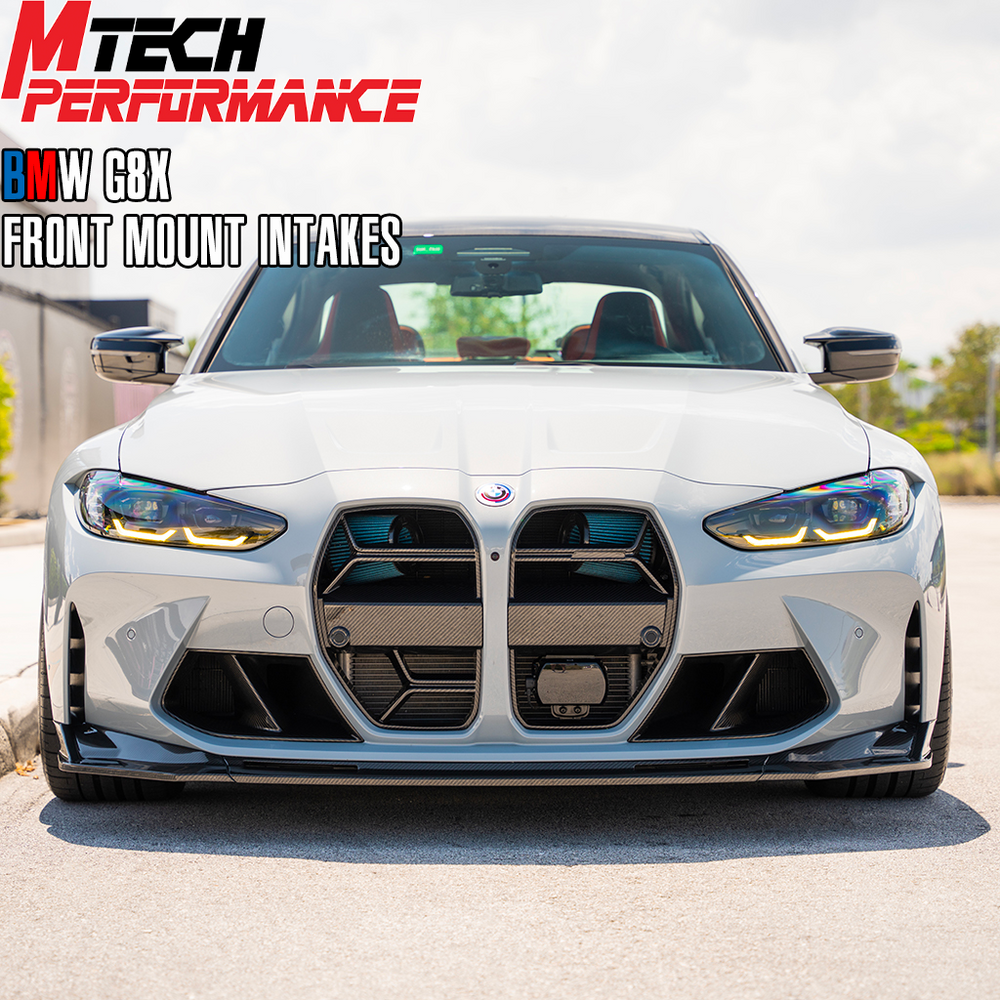 MTech Performance Front Mount Intakes 2021+ G80 M3 M4 - M-Tech Performance