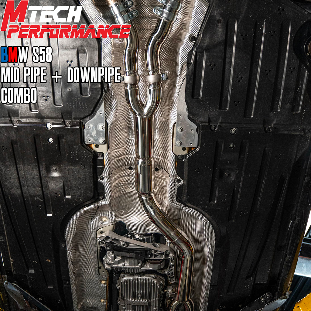 BMW S58 | M3 | M4 | M2 Midpipe+Downpipe Combo