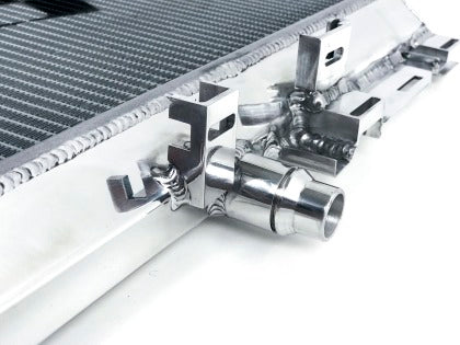 AMG C63 Front Mount Heat Exchanger w/Rock Guard W205 - M-Tech